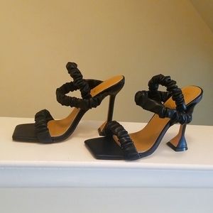 Black EGO Heel Sandals